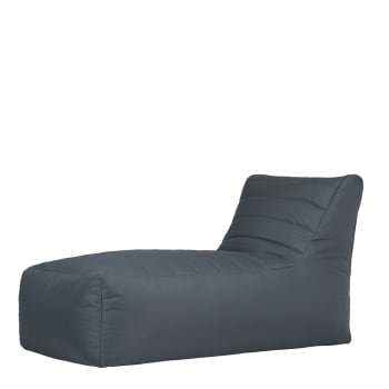 Veeva modular - Pouf modulaire chaise longue d'extérieur gris anthracite