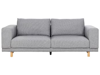 Nivala - 3-Sitzer Sofa 3 personen polyester grau