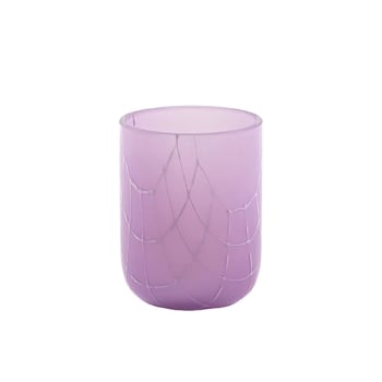 Wasserglas H9xD7cm Violett