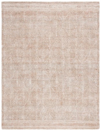 Abstract - Tapis Laine Ivoire/Rouille 185 X 275