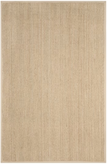 Natural fiber - Tapis de salon interieur en naturel & beige, 183 x 274 cm