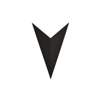 Mage - Applique moderne en forme de flèche noire