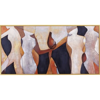 Ladyship - Toile corps féminins abstraits en polyester 160x80