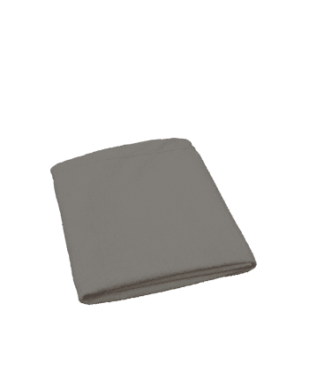 Berta - Funda para cabecero de bouclé gris oscuro de 140x110cm