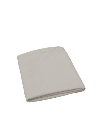 Berta - Funda para cabecero de bouclé gris claro de 160x110cm