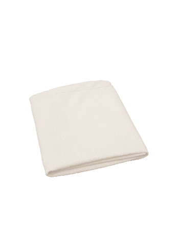 Berta - Funda para cabecero de bouclé blanco de 180x110cm