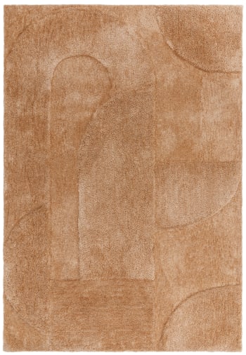 Bona - Tapis de salon moderne marron 200x290 cm