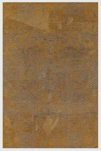 Habanero - Tapis de salon moderne tissé plat marron 170x240 cm