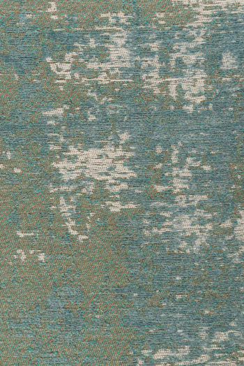 Terra - Tapis de salon moderne tissé plat bleu 200x280 cm