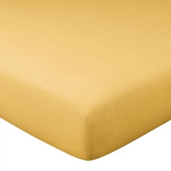 Drap Housse MOHAP 140x190-200cm Microfibre - Gris, Bonnet 30cm, Anti-Plis Et Doux