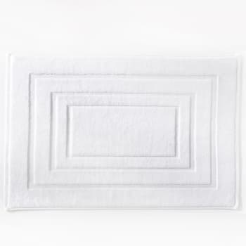 Atlantique - Tapis de bain 60x100 blanc en coton 900 g/m²