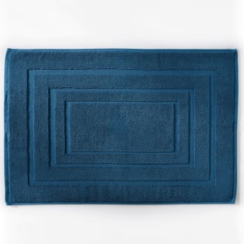 Atlantique - Tapis de bain 50x75 bleu pacifique en coton 900 g/m²