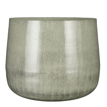 Benson - Vaso in metallo grigio chiaro D.37