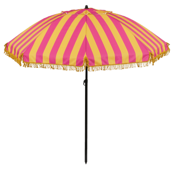 Osborn - Sombrilla de poliéster amarillo y rosa d220