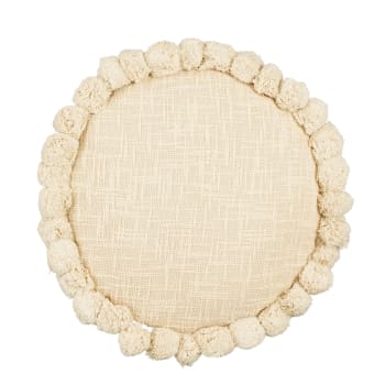 Federa Cuscino 20x60 Cm In Cotone Popeline Bianco Con Chiusura A Stringa - Sfoderabile E Lavabile - 2