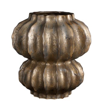 Altea - Vaso in ceramica bronzo alt.35