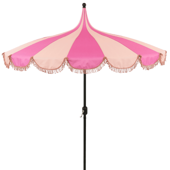 Rissy - Parasol en polyester rose D220