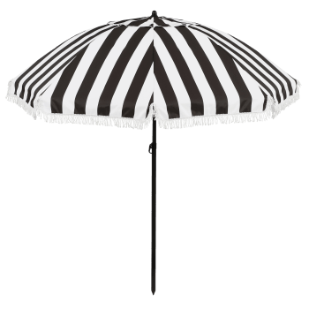 Osborn - Parasol en polyester noir et blanc D220