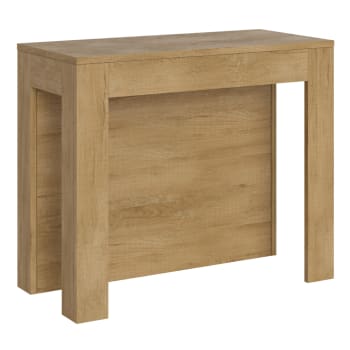 Tavolo rettangolare Rovere nodato Finitura Grano – 160x90 Fisso W1646/M