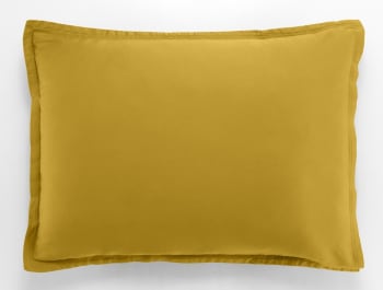 Baton rouge satin - TAIE D'OREILLER 1PCS 50X70CM 100% SATIN DE COTON 105 FILS BRONZE