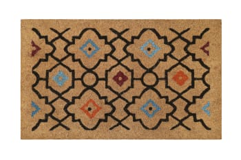 Posh palace - Fußmatte aus Kokosfasern mit orientalischem Druckmotiv 40x60