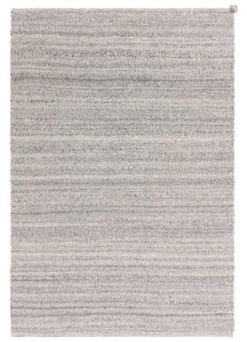 Subba - Tapis de salon moderne tissé main gris 160x230 cm