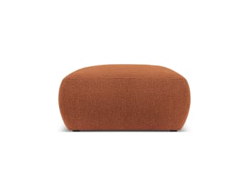 Molino - Pouf in bouclé marrone