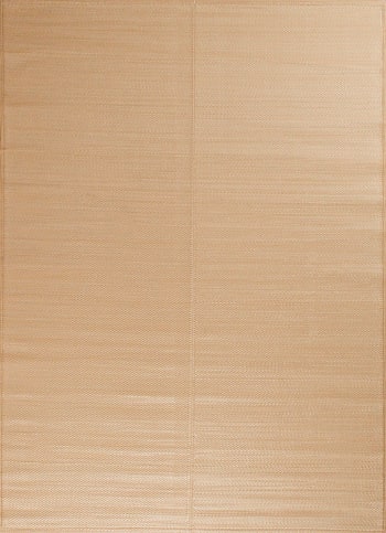 Capri - Tapis extérieur réversible motif uni - Beige - 150x220 cm