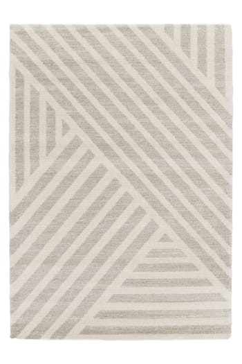 Renhet - Tapis ultra doux style scandinave gris 160  x 230