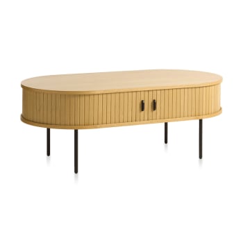 Alba - Table basse bois naturel 120x60cm