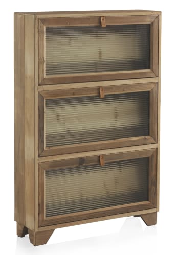 Tidyard Casetta Per Uccelli A 5 Scomparti – Legno Abete 68x15x21 Cm