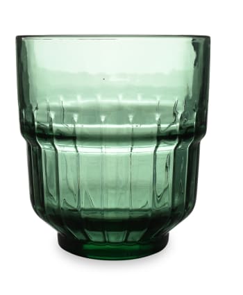 Tiffany - Verre 34cl vert - set/4