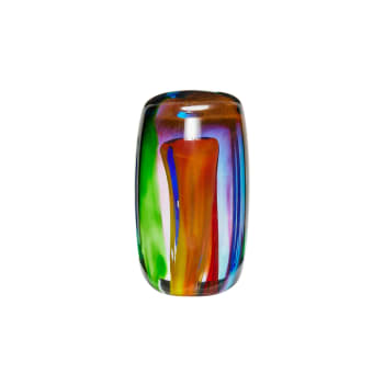 Aurora - Presse-papier en verre  multicoloré