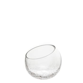 Alba - Lumignon décoratif en verre transparent D10