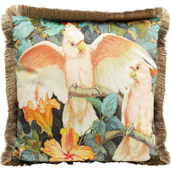 Kitphoenix DIY Knüpfkissen-Set, 43x43 Cm, Mit Adler-Motiv, Inkl. Garn & Haken