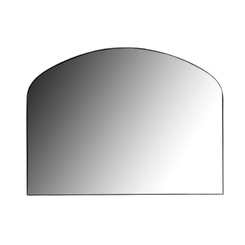 Miroir en Fer Noir 100x2x75 cm