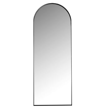 Espejo de espejo en color gris de 62x6x165cm