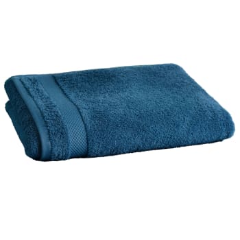 Atlantique - Drap de bain 70x140 bleu pacifique en coton 500 g/m²