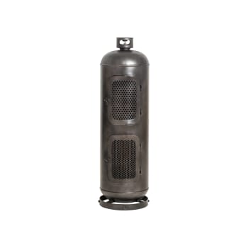 Locker - Etagère en métal noir 42x140 cm