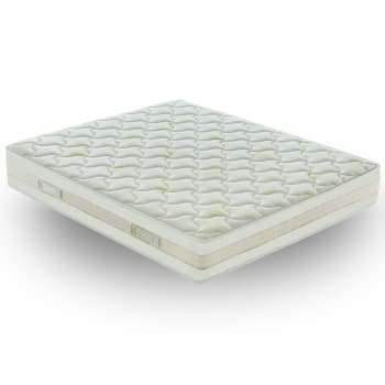 1982 - Materasso sfoderabile memory foam, rivestimento aloe 140x200 H 25 cm