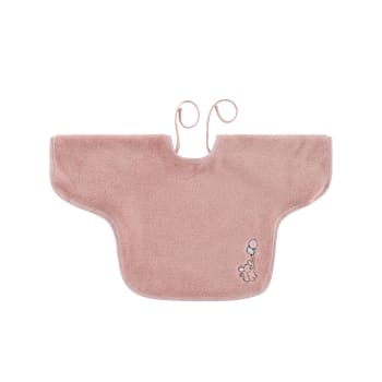 Baby soft souris sky - Bavoir à manches en coton peigné  zéro twist  nude Taille unique