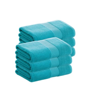 Toalla Baño Algodón Egipcio Blanco 30x50 | Leroy Merlin