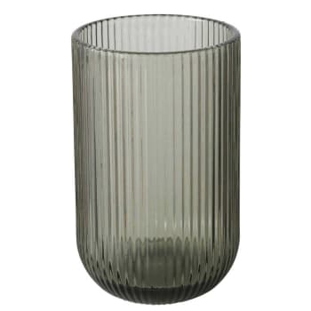 Rigano - Trinkglas aus Glas, 320 ml, grau