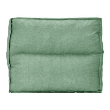 Heva outdoor - Dossier coussin palette en Polyester Vert Eau 60 x 50 cm