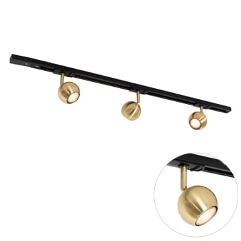 Kit Illuminazione Binario LED 2M + 6 Faretti GU10 Nero - Dimmerabile Per Casa E Ufficio - Foto 7