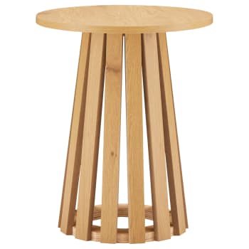 Liv - Table d'appoint ronde style scandinave 45cm