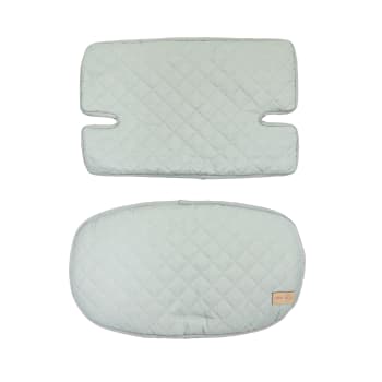 Roba Coussin Chaise Haute Sit Up Luxe Greyish Matelassé - Réducteur 2 Parties Imperméable