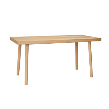 Herringbone - Table de repas en bois clair