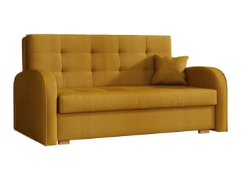 Columbus 116 - Sofá-cama amarillo 98x85x153cm