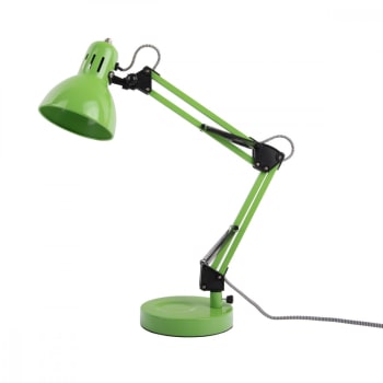 Funky hobby - Lampe de table métal vert H52cm
